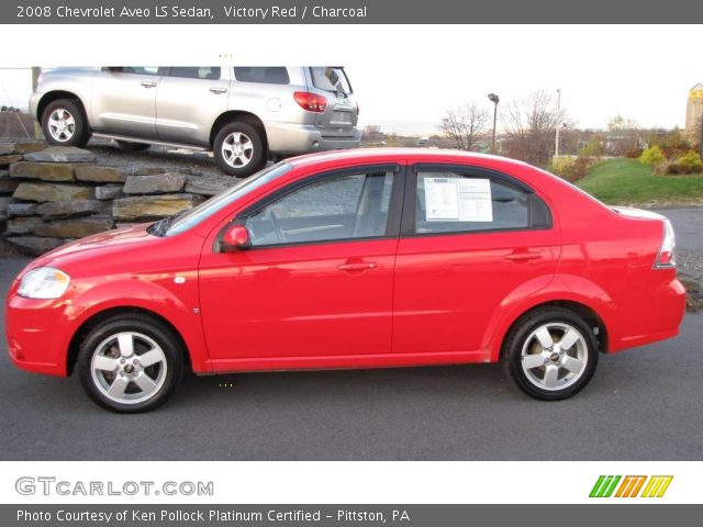 2008 Chevrolet Aveo LS Sedan in Victory Red