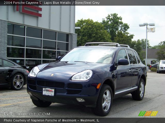 2004 Porsche Cayenne S in Lapis Blue Metallic