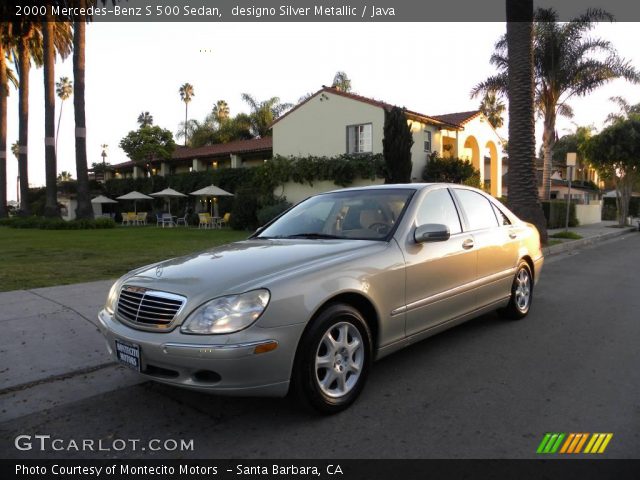 2000 Mercedes-Benz S 500 Sedan in designo Silver Metallic