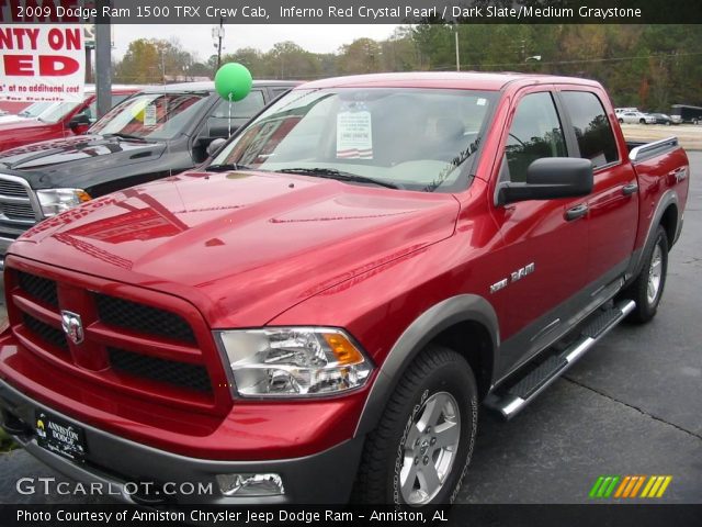 2009 Dodge Ram 1500 TRX Crew Cab in Inferno Red Crystal Pearl