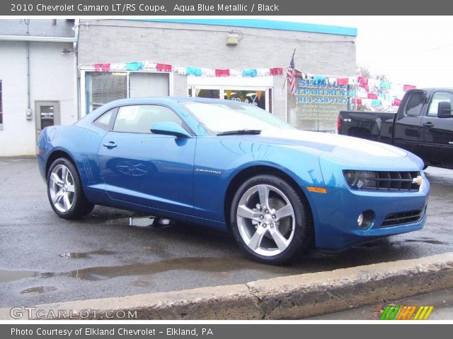 2010 Chevrolet Camaro LT/RS Coupe in Aqua Blue Metallic