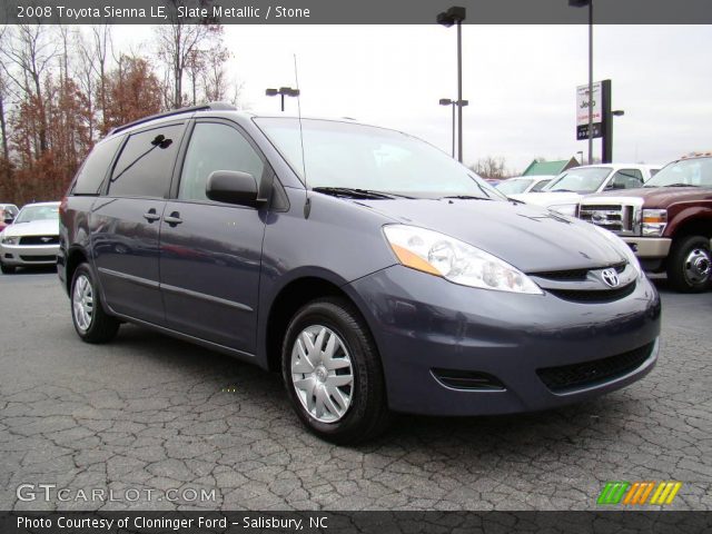 2008 Toyota Sienna LE in Slate Metallic