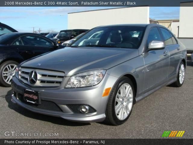 2008 Mercedes-Benz C 300 4Matic Sport in Palladium Silver Metallic