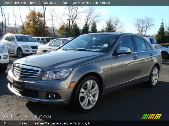 2009 Mercedes-Benz C 300 4Matic in Palladium Silver Metallic