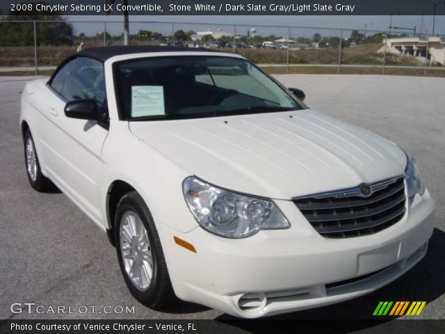 2008 Chrysler Sebring LX Convertible in Stone White