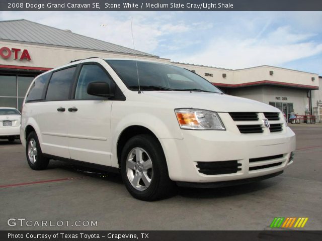 2008 Dodge Grand Caravan SE in Stone White
