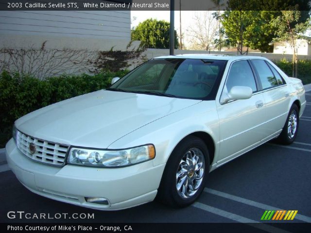 2003 Cadillac Seville STS in White Diamond