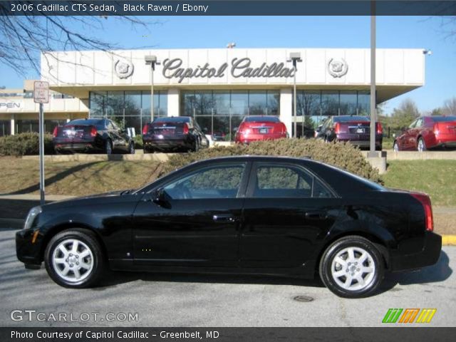 2006 Cadillac CTS Sedan in Black Raven