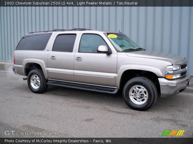 2003 Chevrolet Suburban 2500 LS 4x4 in Light Pewter Metallic