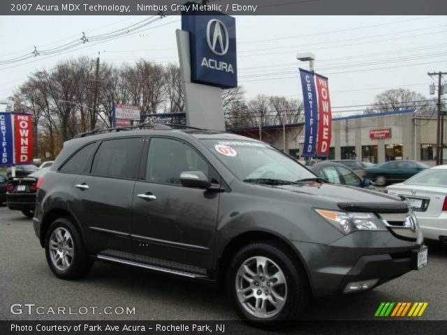 2007 Acura MDX Technology in Nimbus Gray Metallic