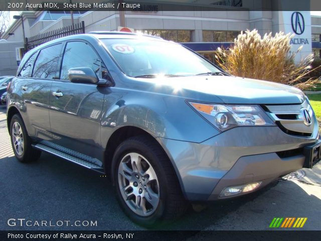 2007 Acura MDX  in Steel Blue Metallic