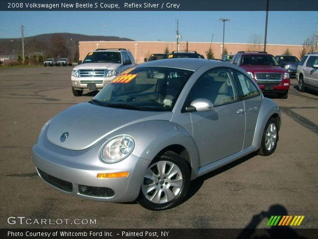 2008 Volkswagen New Beetle S Coupe in Reflex Silver