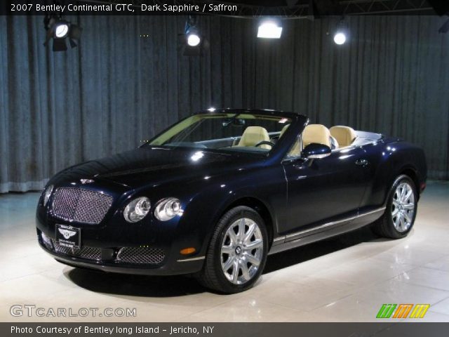 2007 Bentley Continental GTC  in Dark Sapphire