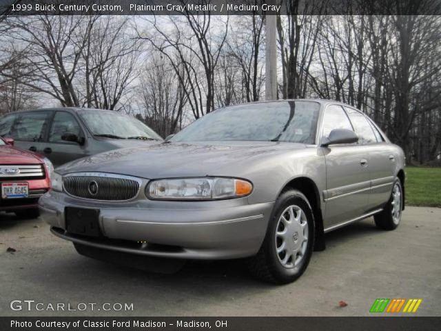 1999 Buick Century Custom in Platinum Gray Metallic