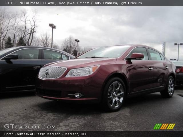 2010 Buick LaCrosse CXL AWD in Red Jewel Tintcoat