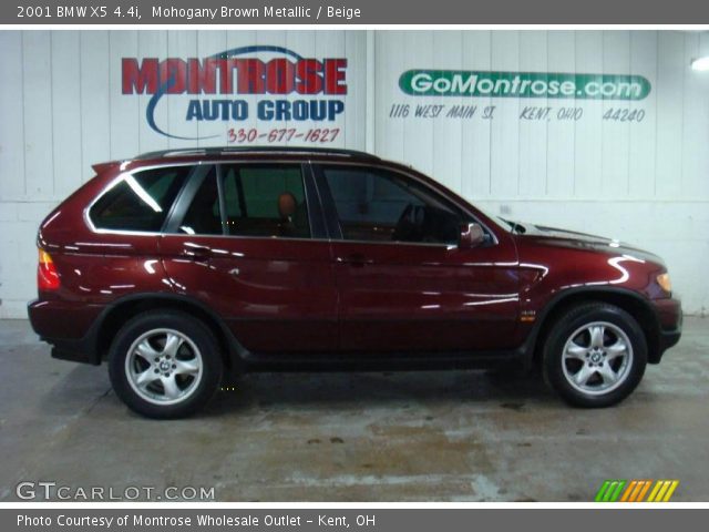 2001 BMW X5 4.4i in Mohogany Brown Metallic