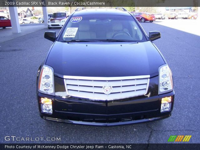 2009 Cadillac SRX V6 in Black Raven