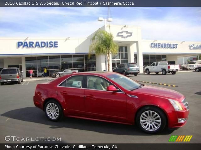 2010 Cadillac CTS 3.6 Sedan in Crystal Red Tintcoat