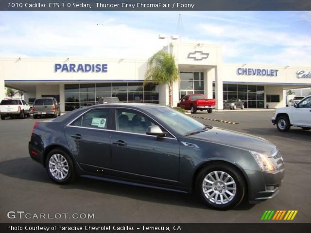 2010 Cadillac CTS 3.0 Sedan in Thunder Gray ChromaFlair
