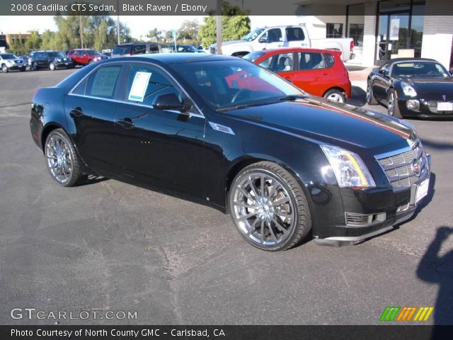 2008 Cadillac CTS Sedan in Black Raven