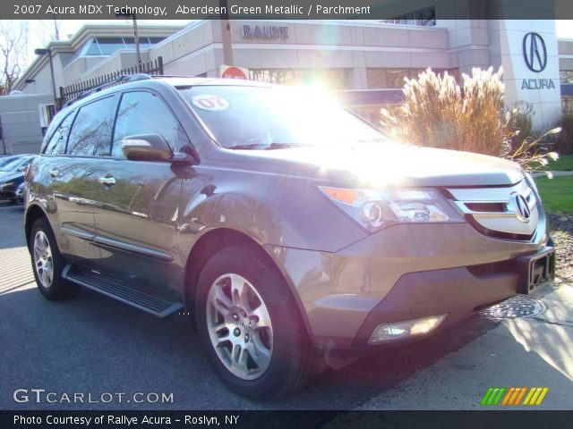 2007 Acura MDX Technology in Aberdeen Green Metallic