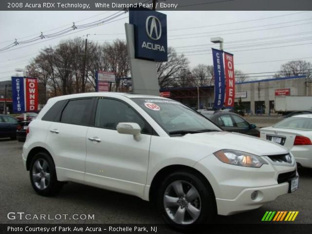 2008 Acura RDX Technology in White Diamond Pearl