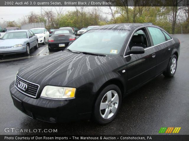 2002 Audi A6 3.0 quattro Sedan in Brilliant Black