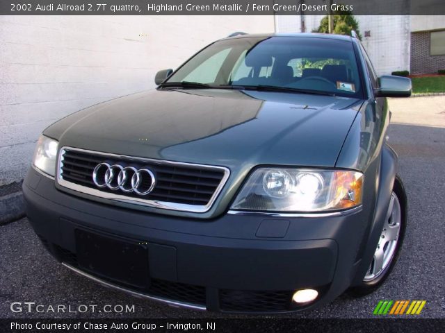 2002 Audi Allroad 2.7T quattro in Highland Green Metallic