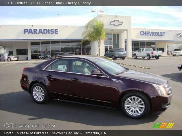 2010 Cadillac CTS 3.0 Sedan in Black Cherry