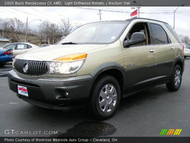 2003 Buick Rendezvous CX AWD in Light Driftwood Metallic