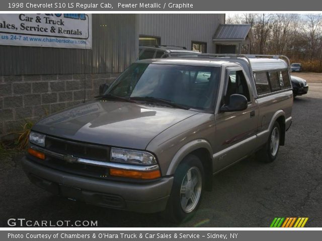 1998 Chevrolet S10 LS Regular Cab in Pewter Metallic