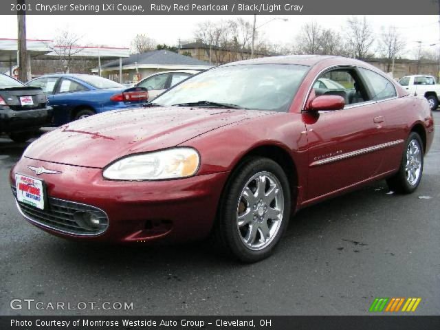 2001 Chrysler Sebring LXi Coupe in Ruby Red Pearlcoat