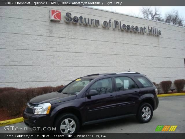2007 Chevrolet Equinox LS AWD in Black Amethyst Metallic