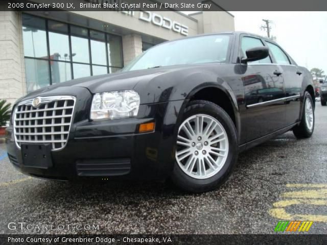 2008 Chrysler 300 LX in Brilliant Black Crystal Pearl