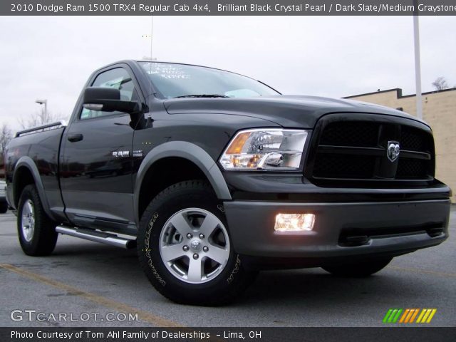 2010 Dodge Ram 1500 TRX4 Regular Cab 4x4 in Brilliant Black Crystal Pearl
