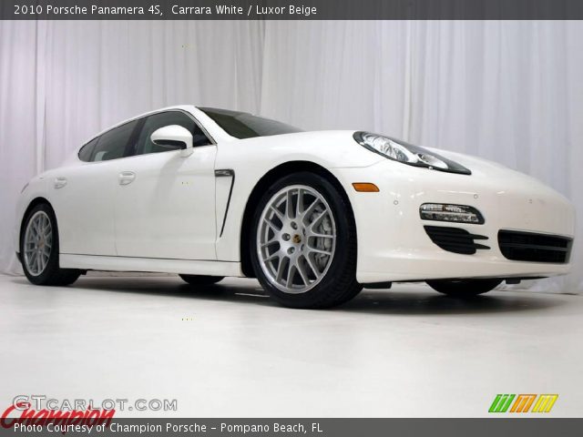 2010 Porsche Panamera 4S in Carrara White