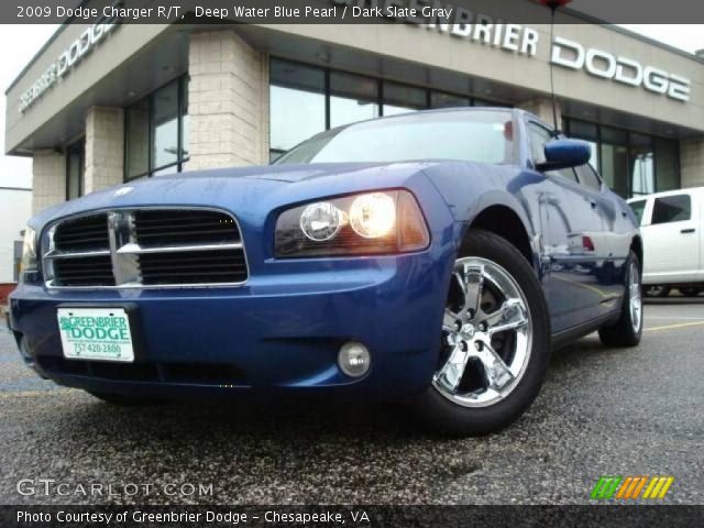 2009 Dodge Charger R/T in Deep Water Blue Pearl