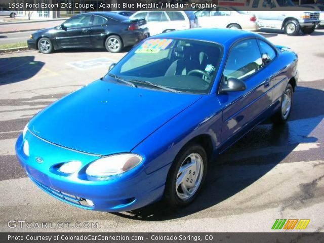 1999 Ford Escort ZX2 Coupe in Atlantic Blue Metallic
