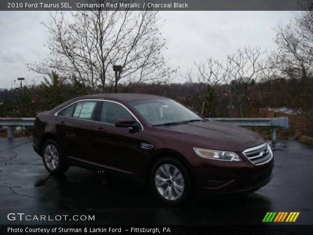 2010 Ford Taurus SEL in Cinnamon Red Metallic