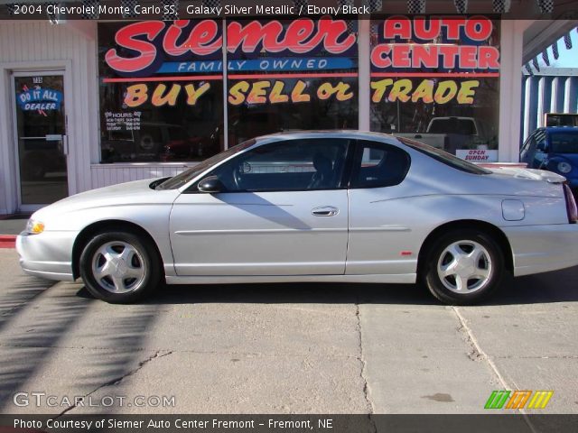 2004 Chevrolet Monte Carlo SS in Galaxy Silver Metallic