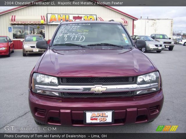 2004 Chevrolet TrailBlazer LS in Majestic Red Metallic
