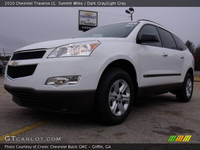 2010 Chevrolet Traverse LS in Summit White