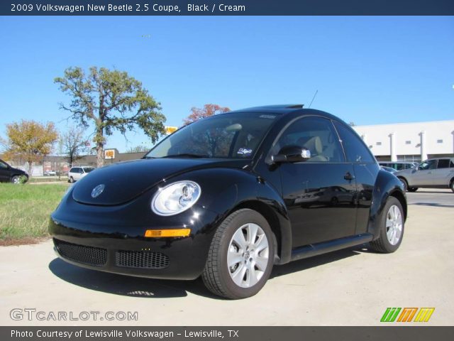 2009 Volkswagen New Beetle 2.5 Coupe in Black