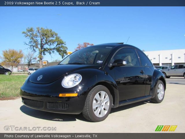 2009 Volkswagen New Beetle 2.5 Coupe in Black
