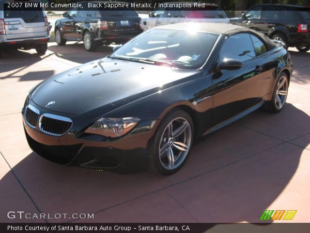2007 BMW M6 Convertible in Black Sapphire Metallic