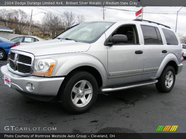 2004 Dodge Durango Limited 4x4 in Brilliant Silver Metallic