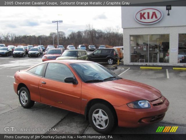 2005 Chevrolet Cavalier Coupe in Sunburst Orange Metallic