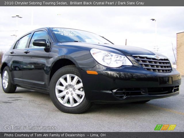 2010 Chrysler Sebring Touring Sedan in Brilliant Black Crystal Pearl