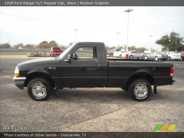 1998 Ford Ranger XLT Regular Cab in Black