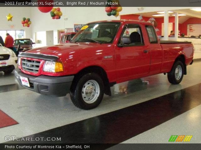 2003 Ford Ranger XL SuperCab in Bright Red